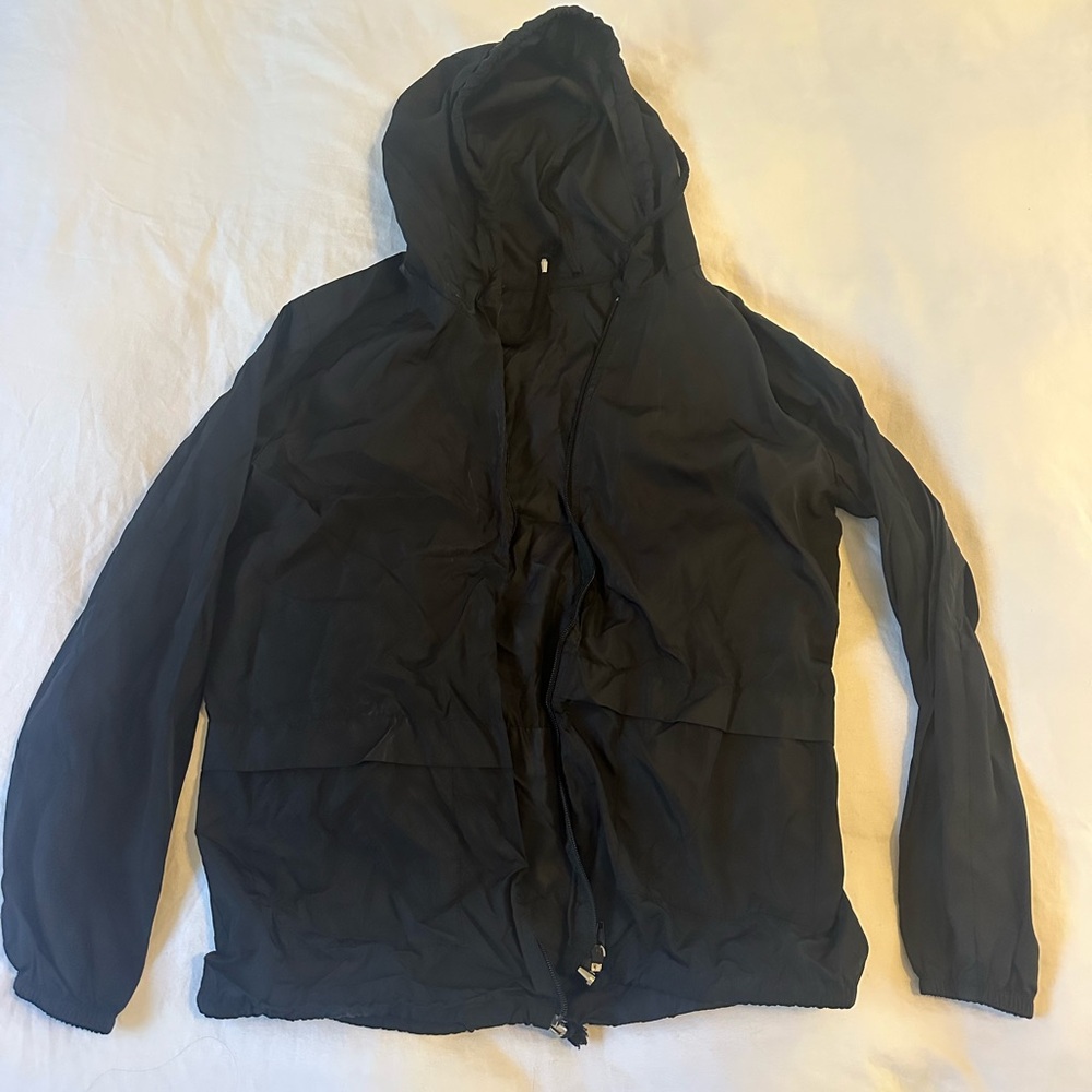 Black Hooded Jacket